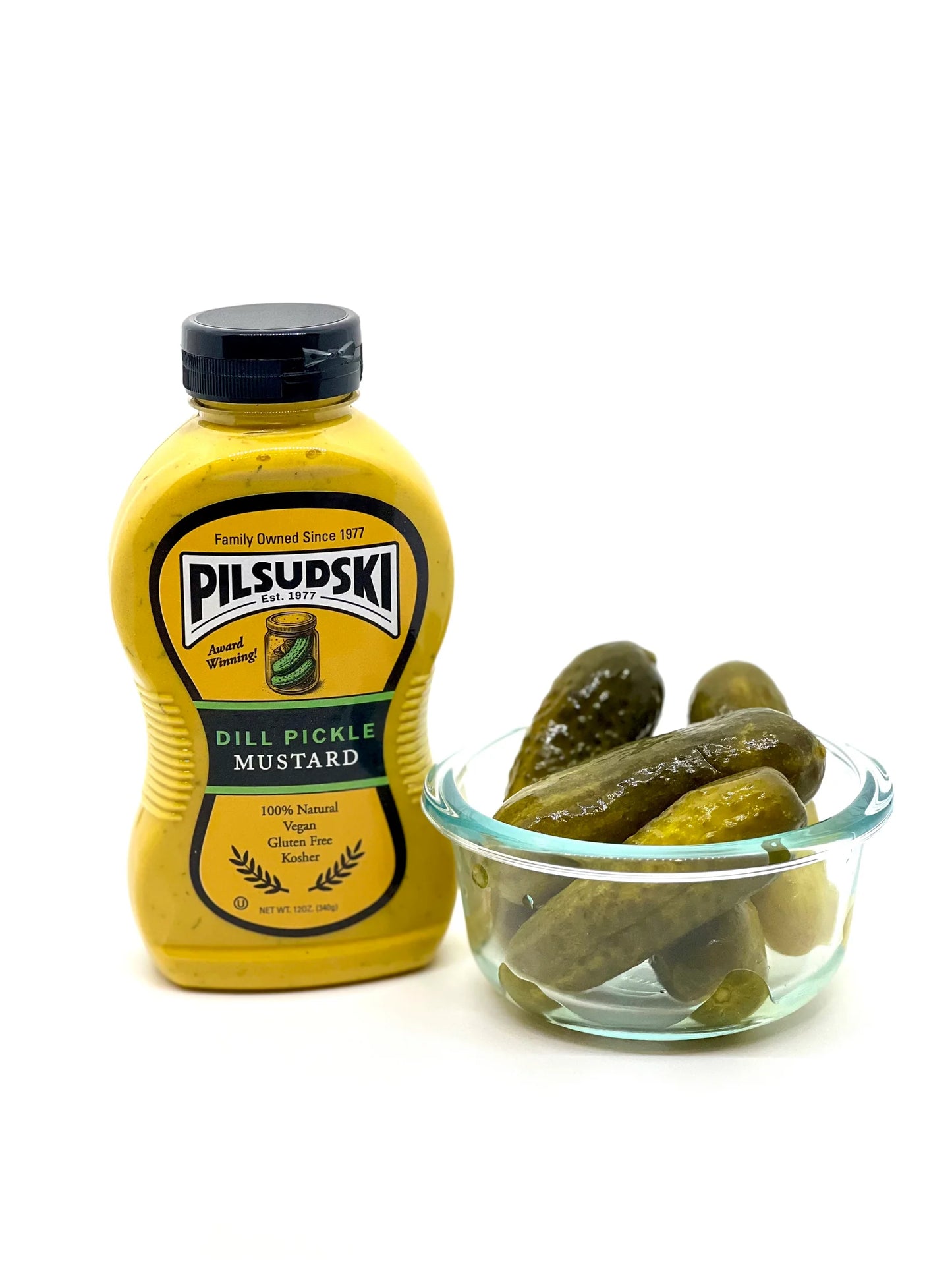Pilsudski Mustard Co. Dill Pickle Mustard