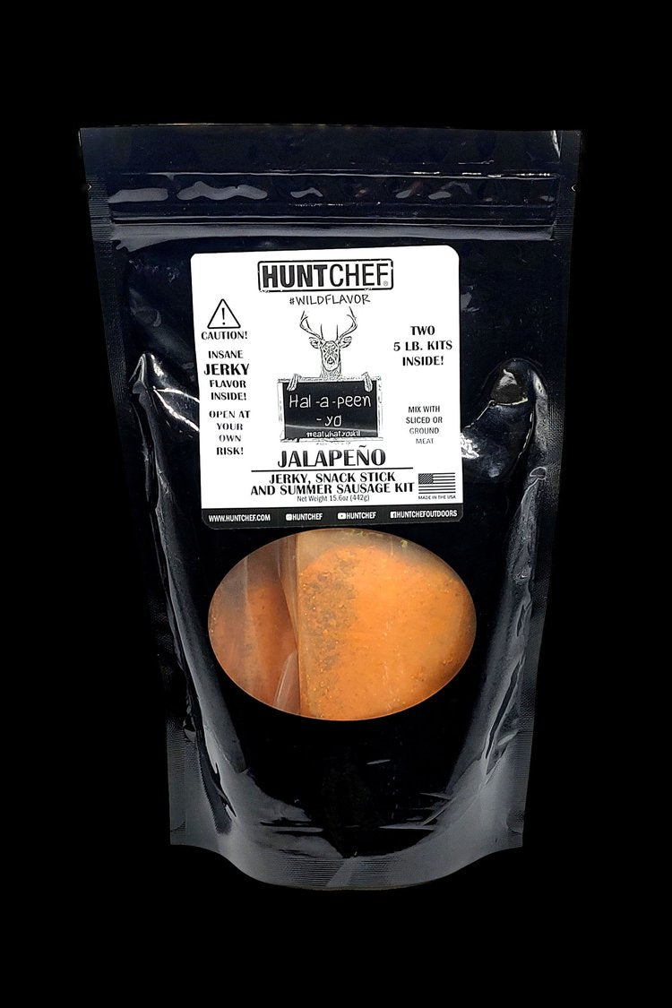 HuntChef Jalapeno Jerky/Snack Stick Kit