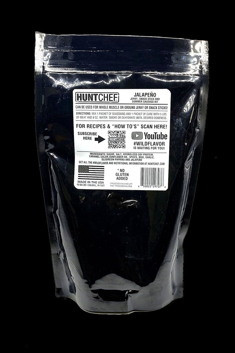 HuntChef Jalapeno Jerky/Snack Stick Kit