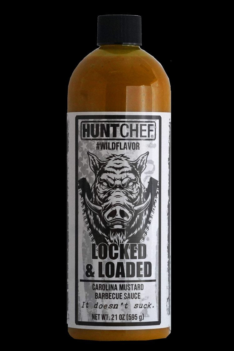 HuntChef Locked & Loaded Carolina Mustard Barbecue Sauce