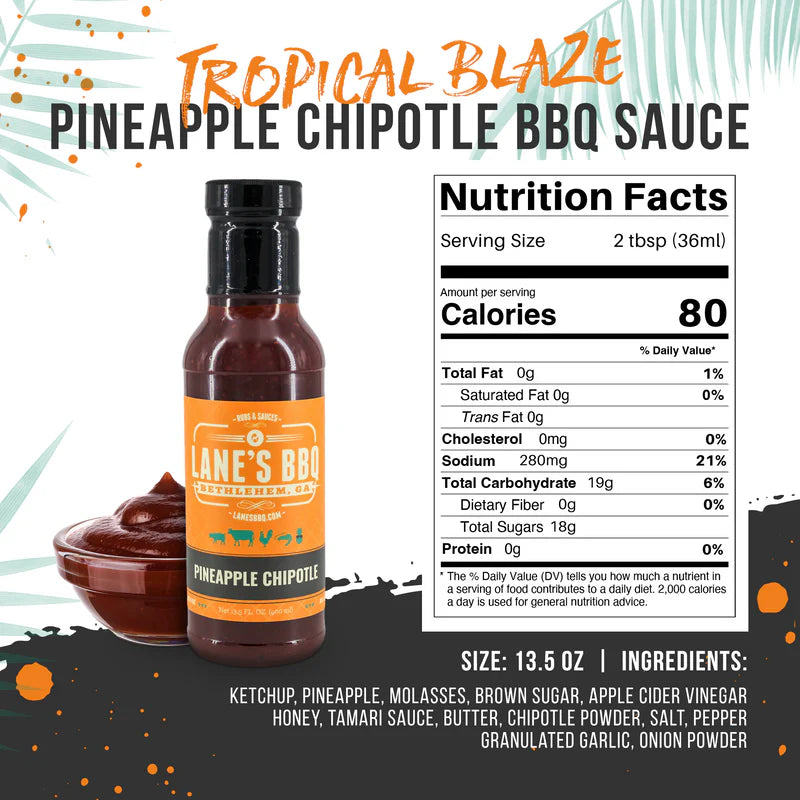 Lane's Pineapple Chipotle Sauce