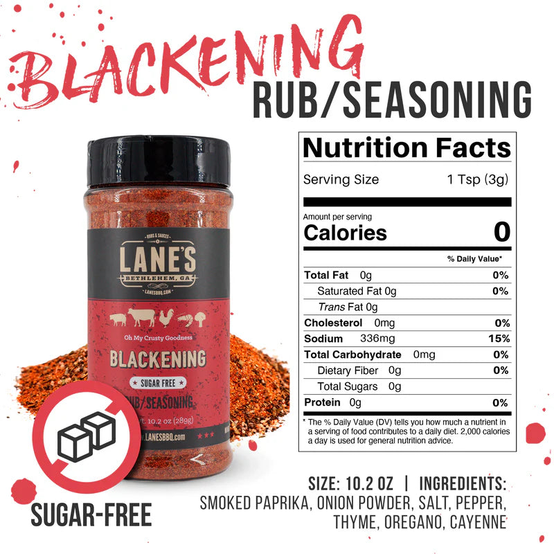 Lane's Blackening Rub