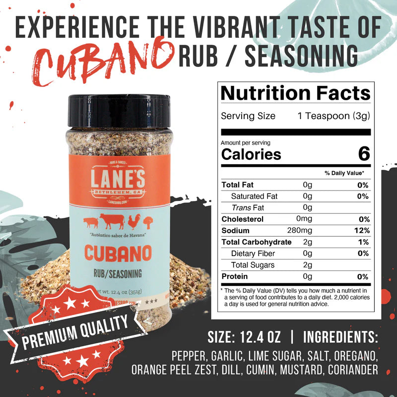 Lane's Cubano Rub