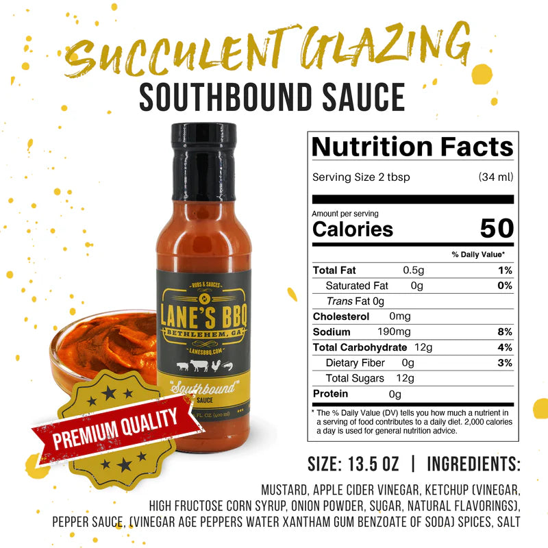 Lane's Southbound Sauce (Carolina Mustard)
