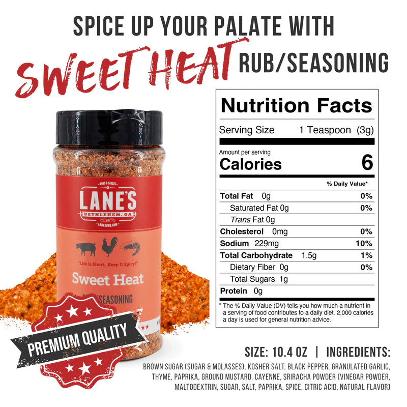 Lane's Sweet Heat Rub