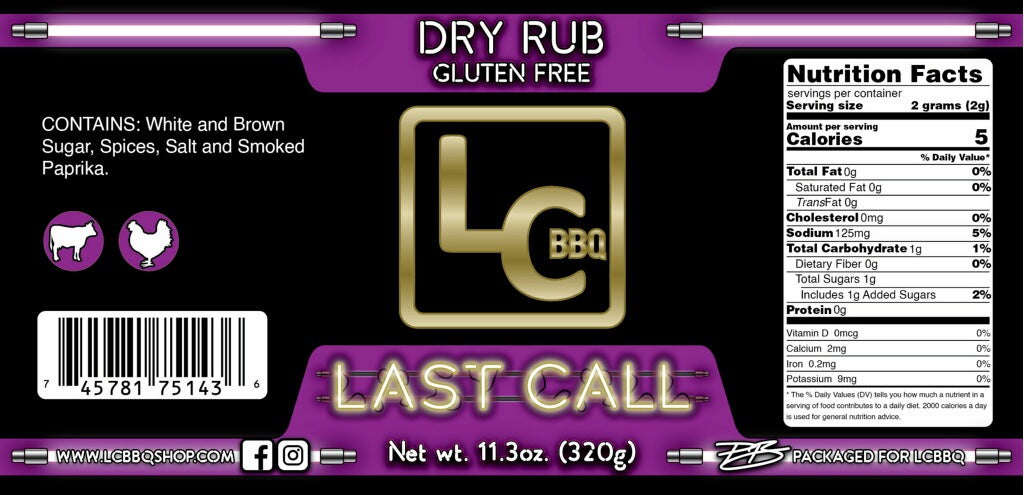 LC BBQ Last Call Rub