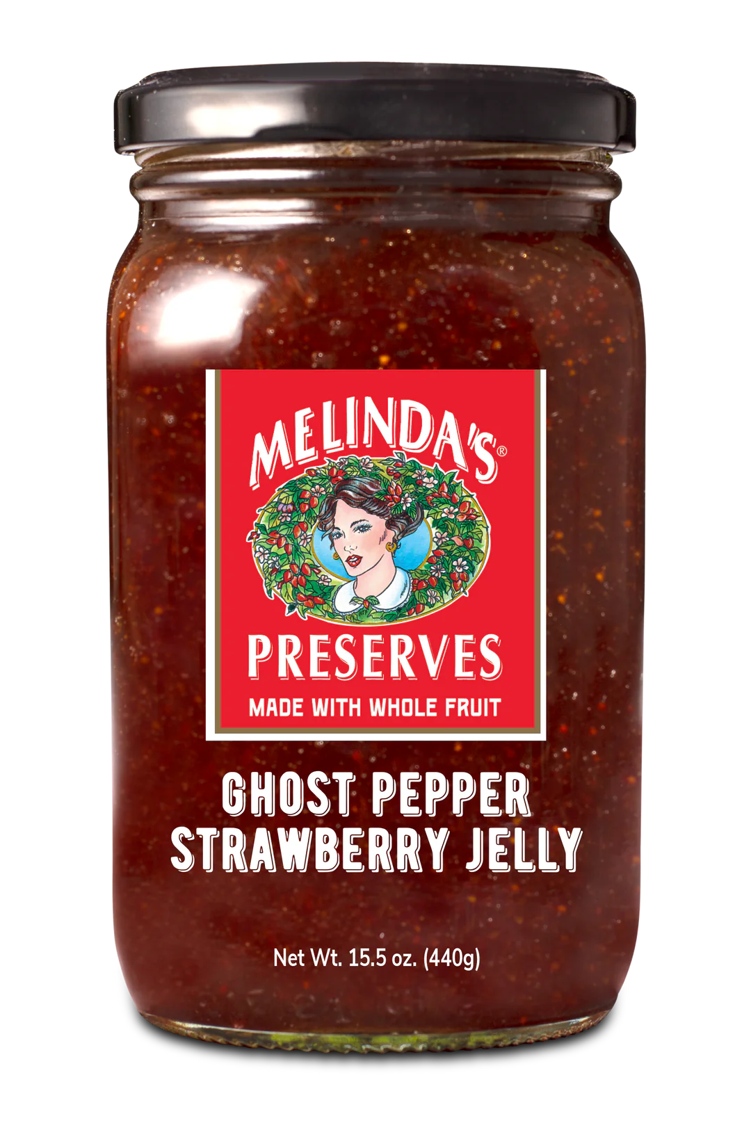 Melinda's Ghost Pepper Strawberry Preserves