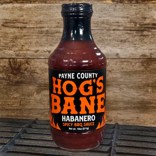 Payne County Hog's Bane Habanero BBQ Sauce