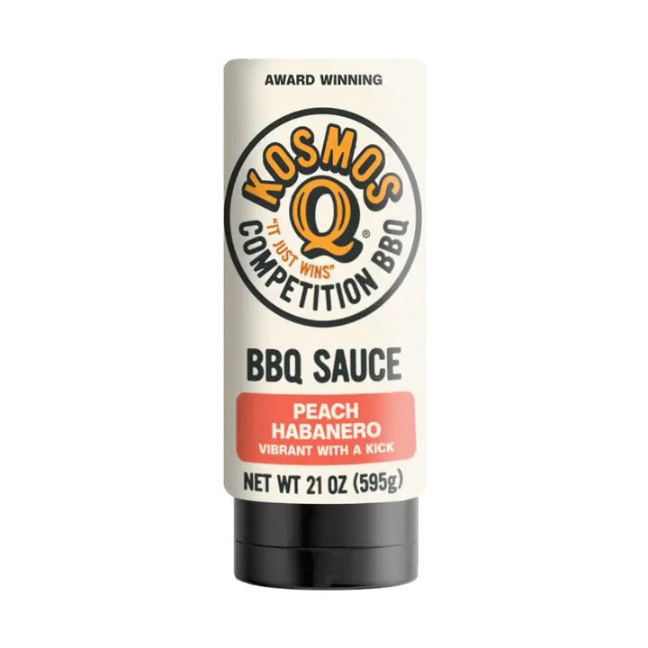 Kosmo's Q Peach Habanero BBQ Sauce