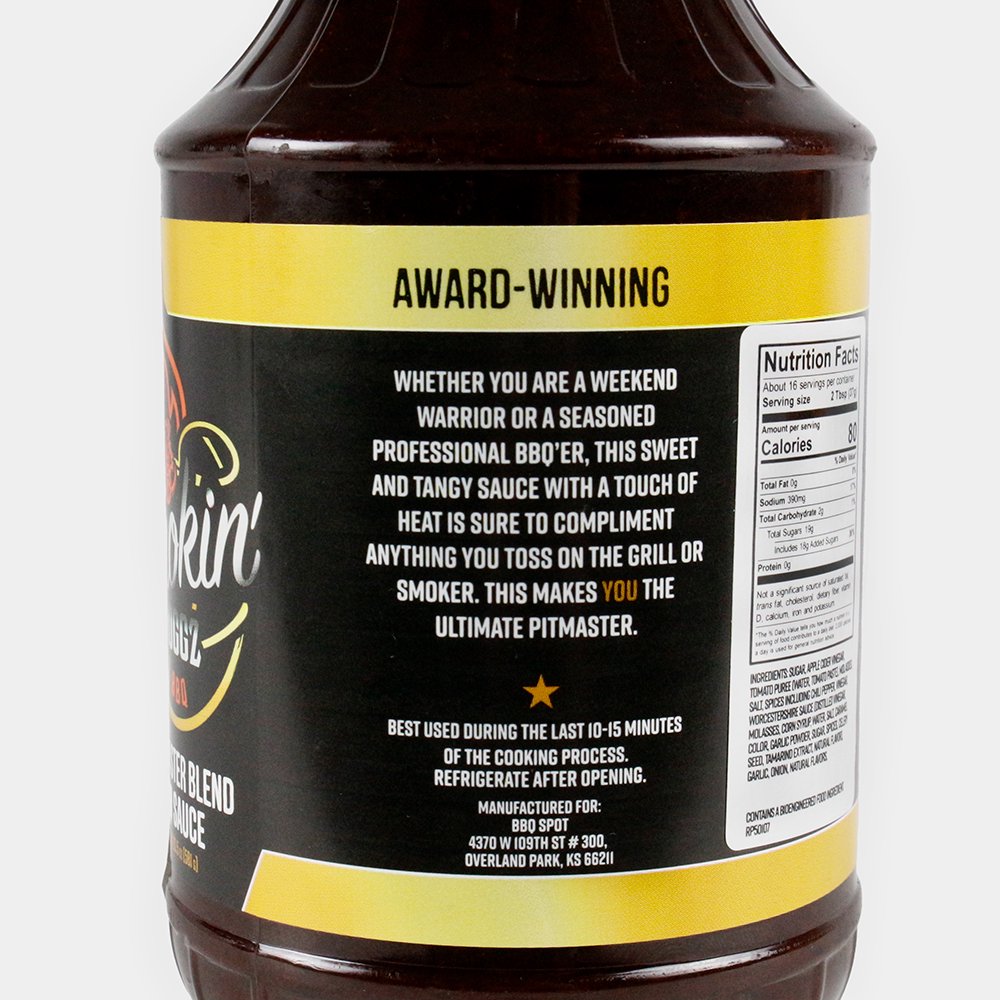 Smokin' Hoggz BBQ Pitmaster Blend Sauce