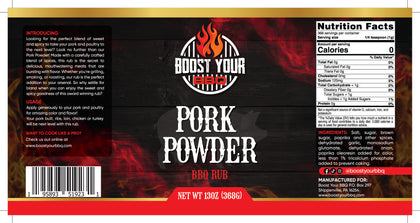 Boost Your BBQ Pork Powder Rub