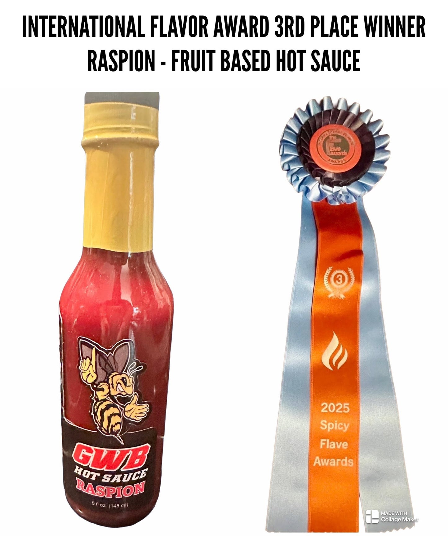 GWB Hot Sauce Raspion