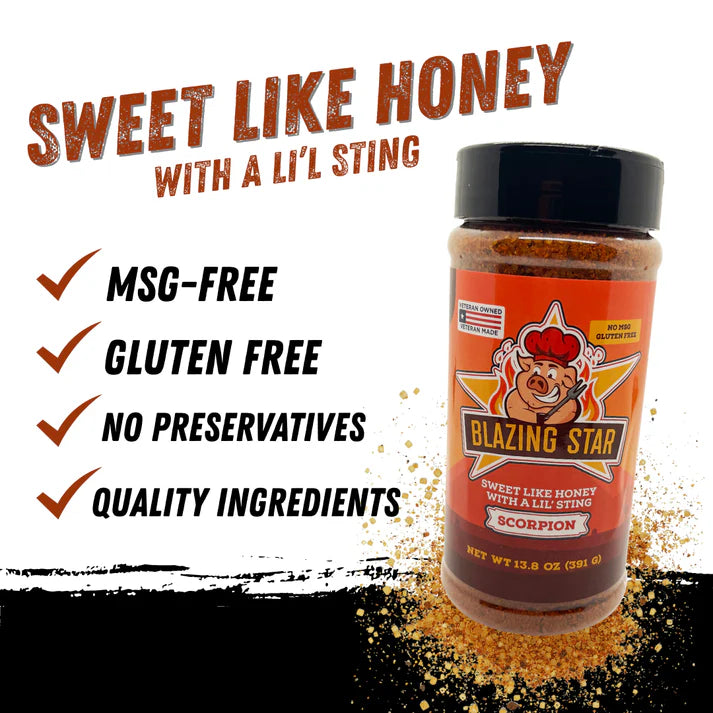 Blazing Star Scorpion Rub & Seasoning