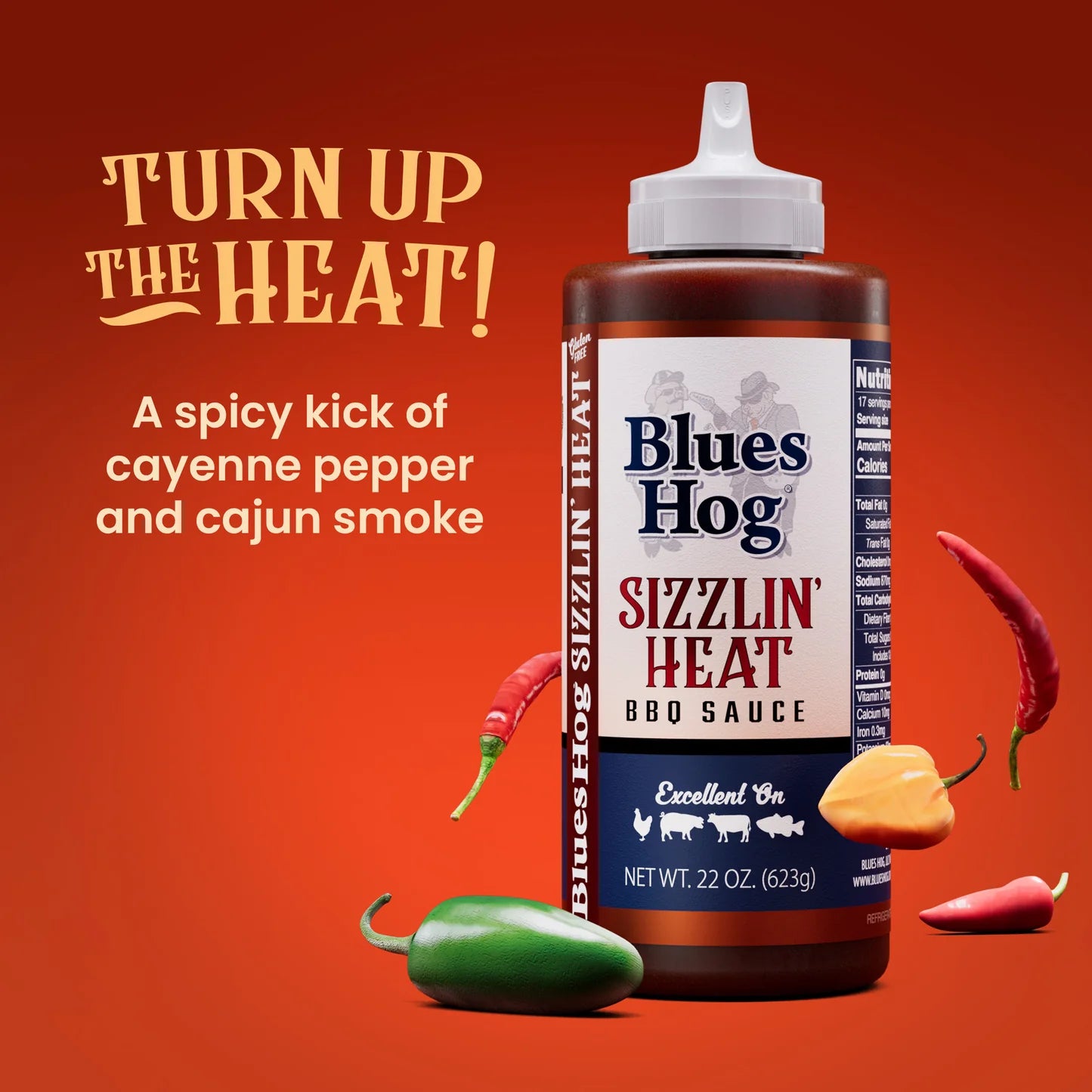 Blues Hog Sizzlin' Heat BBQ Sauce