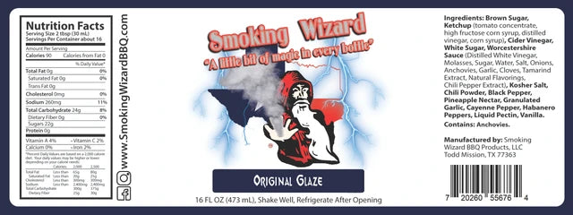 Smoking Wizard Original Glaze