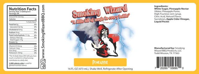 Smoking Wizard Pineapple Glaze