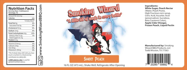 Smoking Wizard Sweet Peach Glaze