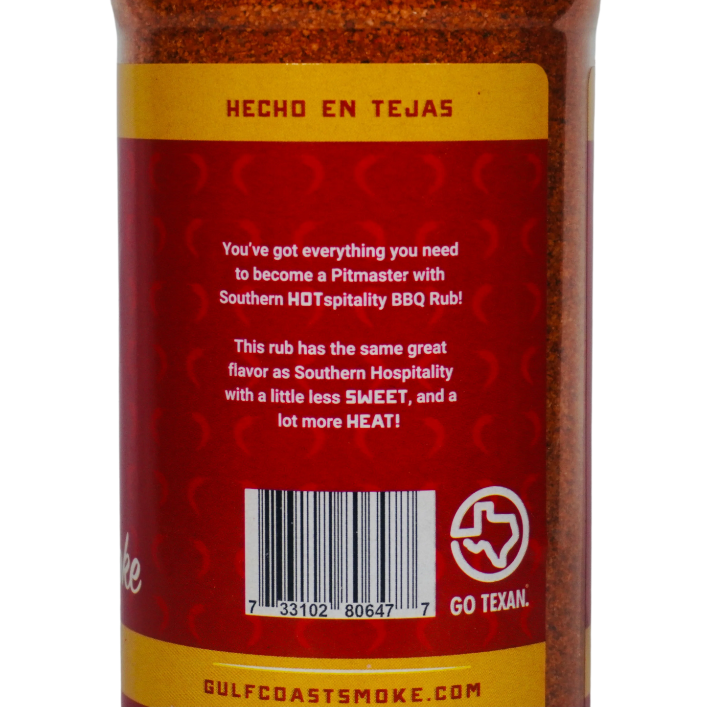 Gulf Coast Smoke Southern HOTspitality BBQ Seasoning