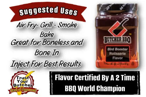 Butcher BBQ Bird Booster Rotisserie Flavor Injection & Marinade