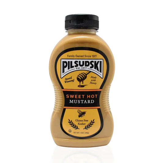 Pilsudski Mustard Co. Sweet Hot Mustard with Honey