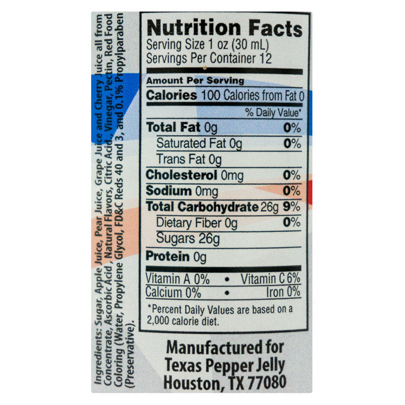 Texas Pepper Jelly - Apple Cherry Sweet Rib Candy (All Sweet/No Heat)