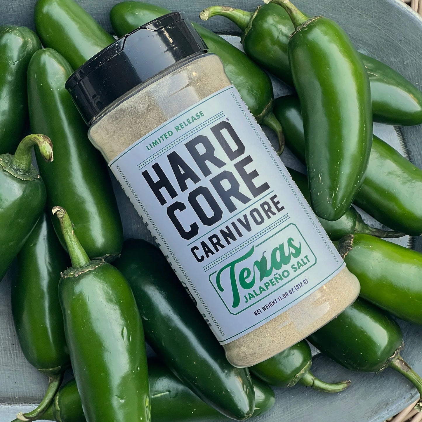 Hardcore Carnivore: Texas Jalapeño Salt Seasoning (Limited Release)