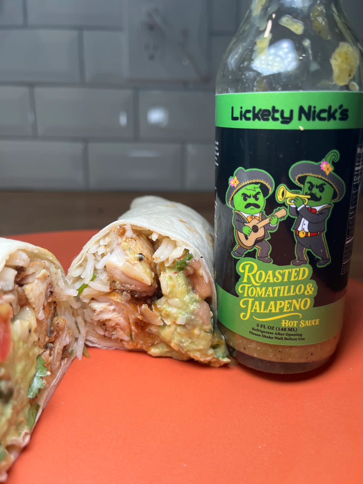 Lickety Nick's Roasted Tomatillo & Jalapeño Verde Hot Sauce