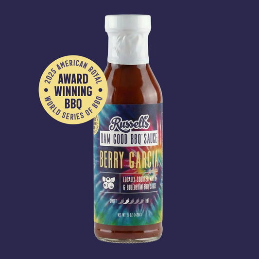 Russell's DAM GOOD BBQ Berry Garcia Sauce