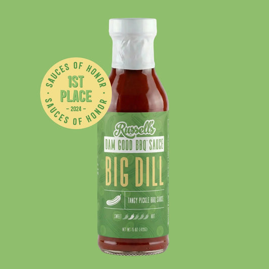 Russell's DAM GOOD BBQ Big Dill Sauce