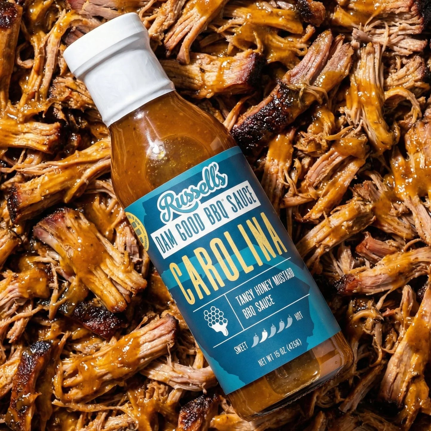 Russell's DAM GOOD BBQ Carolina Sauce