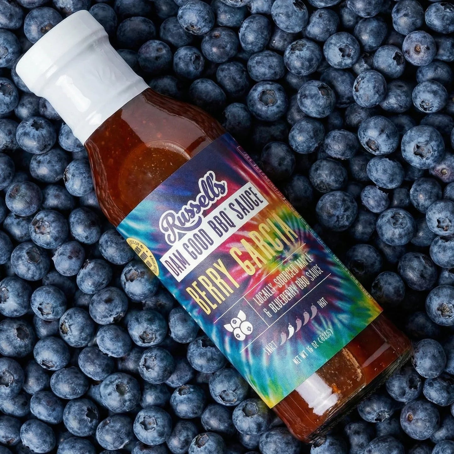 Russell's DAM GOOD BBQ Berry Garcia Sauce