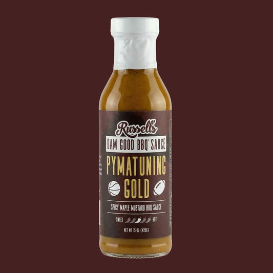 Russell's DAM GOOD BBQ Pymatuning Gold Sauce