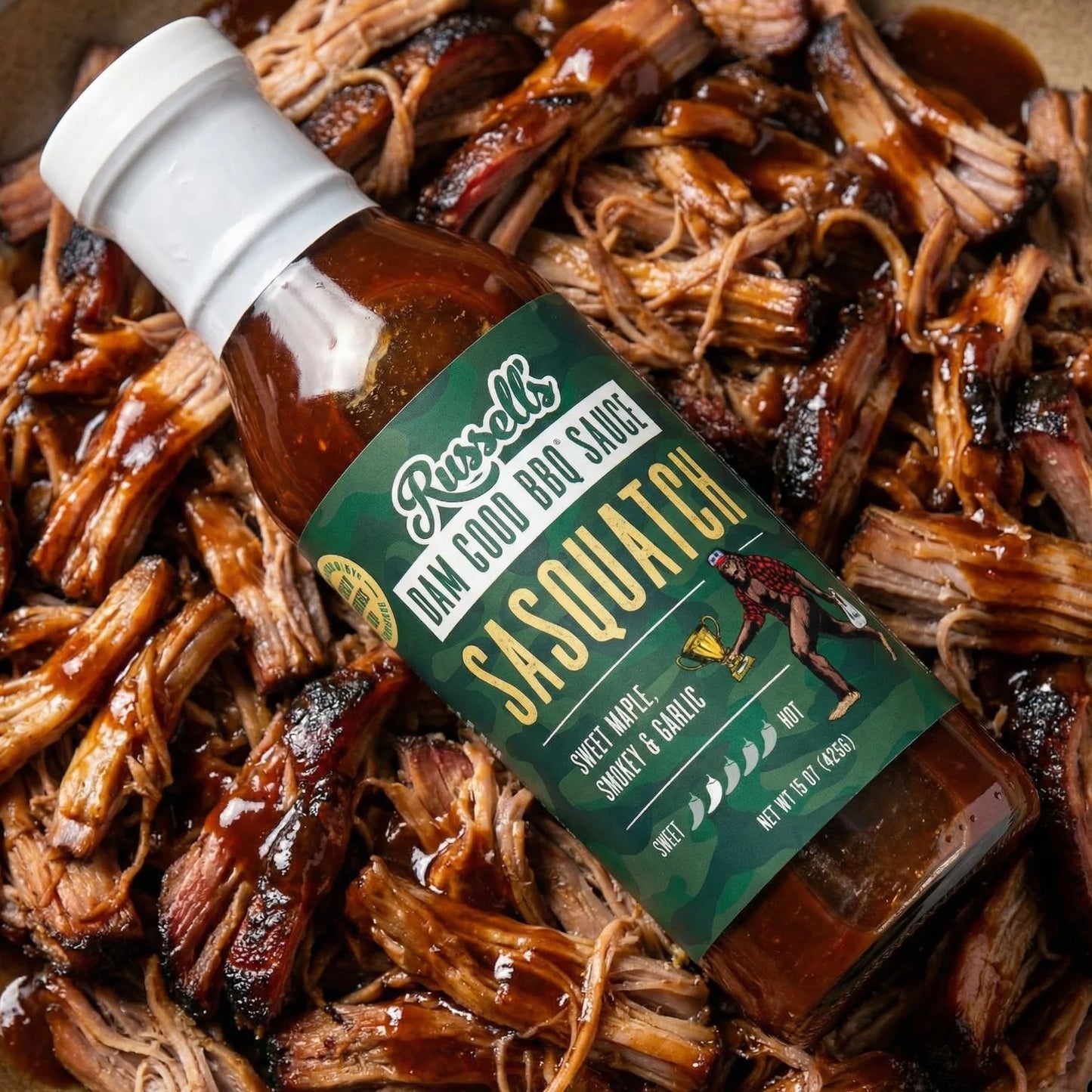 Russell's DAM GOOD BBQ Sasquatch Sauce