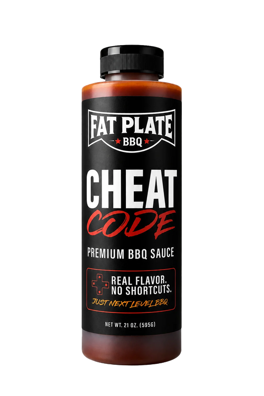 Fat Plate BBQ Cheat Code BBQ Sauce