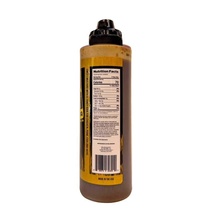 Yes, Dear BBQ Yellow Sauce