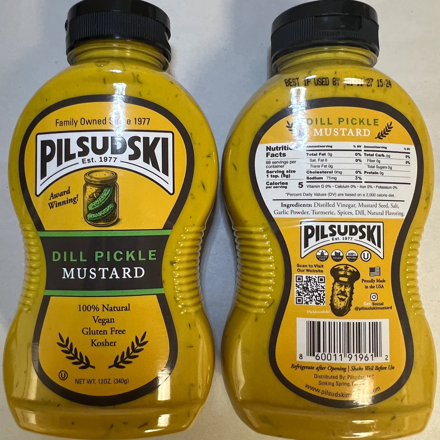 Pilsudski Mustard Co. Dill Pickle Mustard