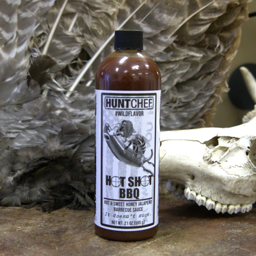 HuntChef Hot Shot Hot & Sweet Honey Jalapeno Barbecue Sauce