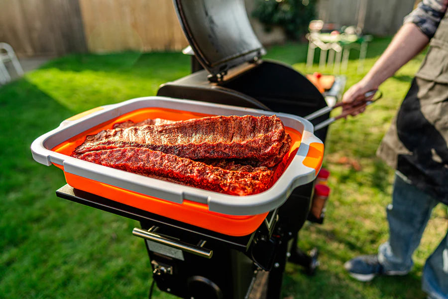 バーベキュー・調理用品 OUTDOOR DRIP SET Drip EZ BBQ & Meal Prep Tub– Boost Your BBQ