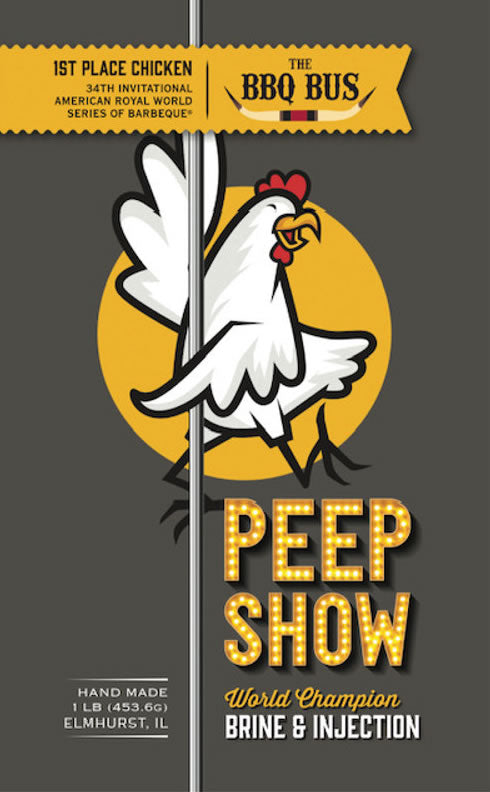 The BBQ Bus Peep Show World Champion Chicken Brine & Injection