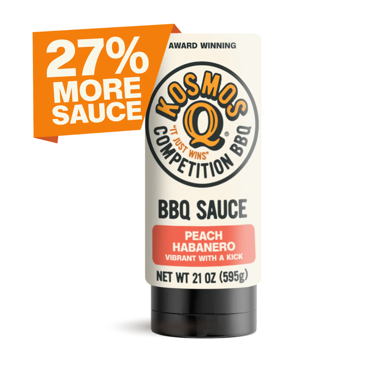 Kosmo's Q Peach Habanero BBQ Sauce