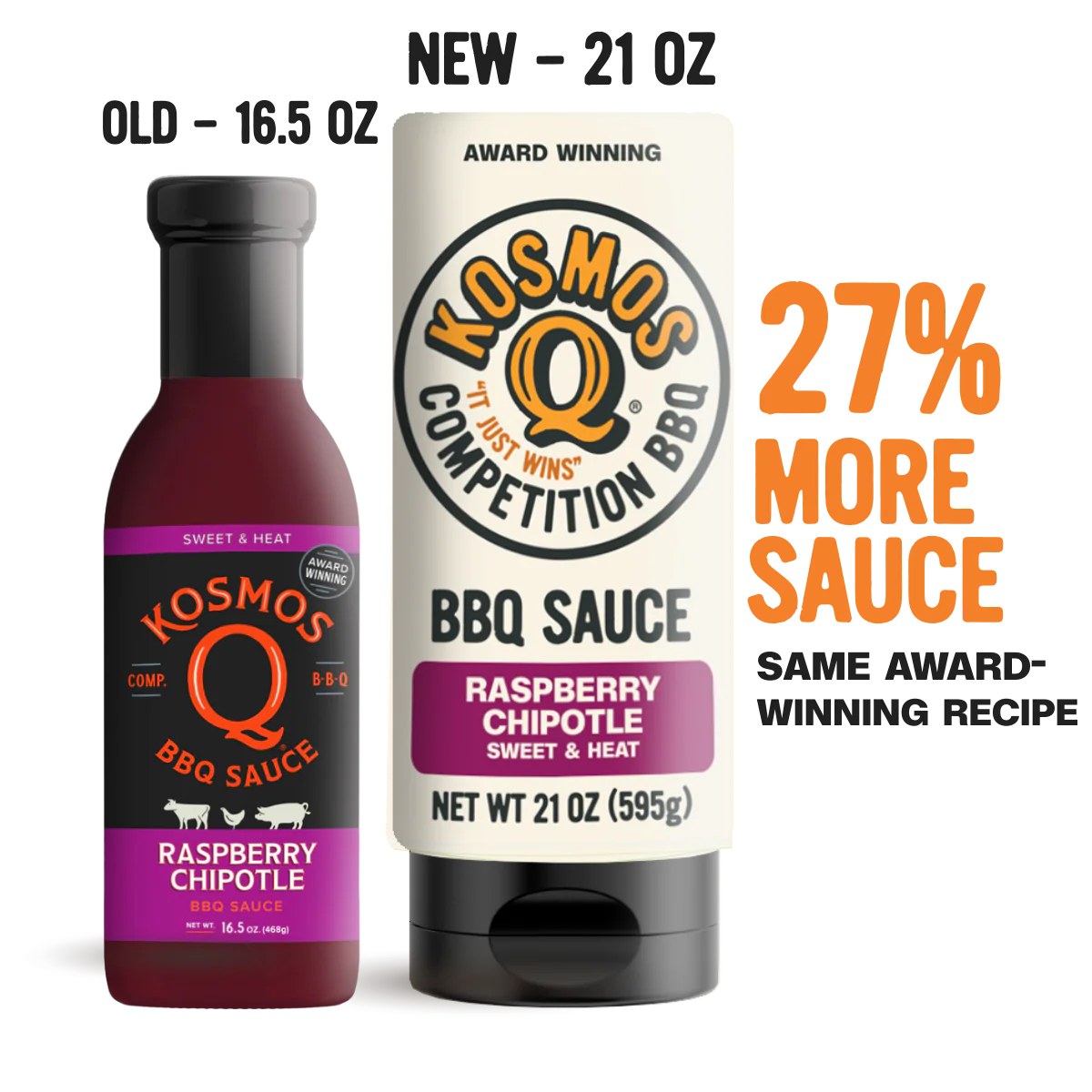 Kosmo's Q Raspberry Chipotle BBQ Sauce