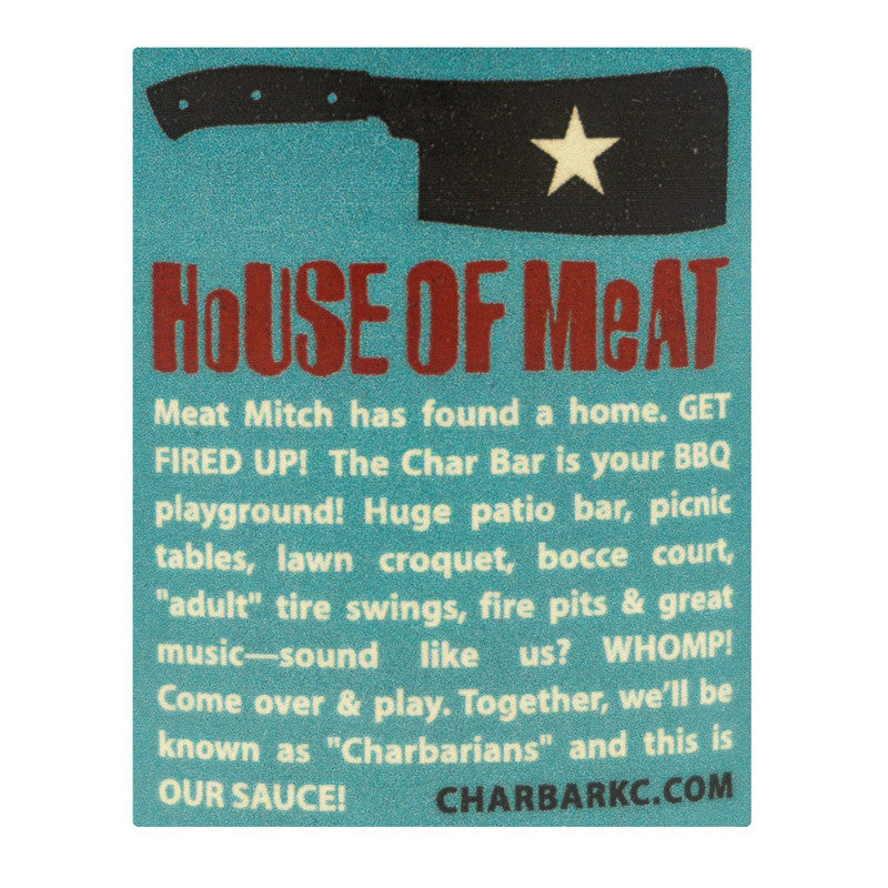 Meat Mitch Char Bar Table Sauce