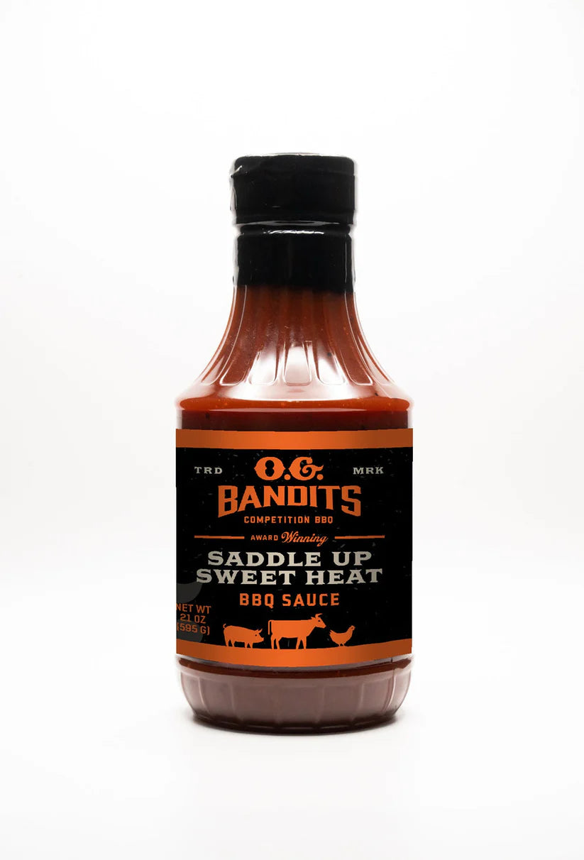 O.G. Bandits BBQ Saddle Up Sweet Heat BBQ Sauce
