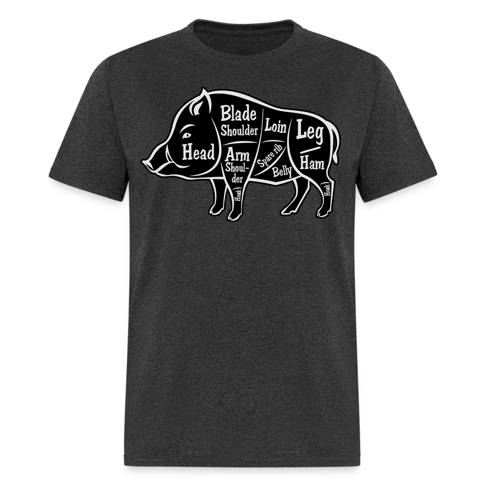Boar Butcher Cut Unisex Classic T-Shirt - heather black