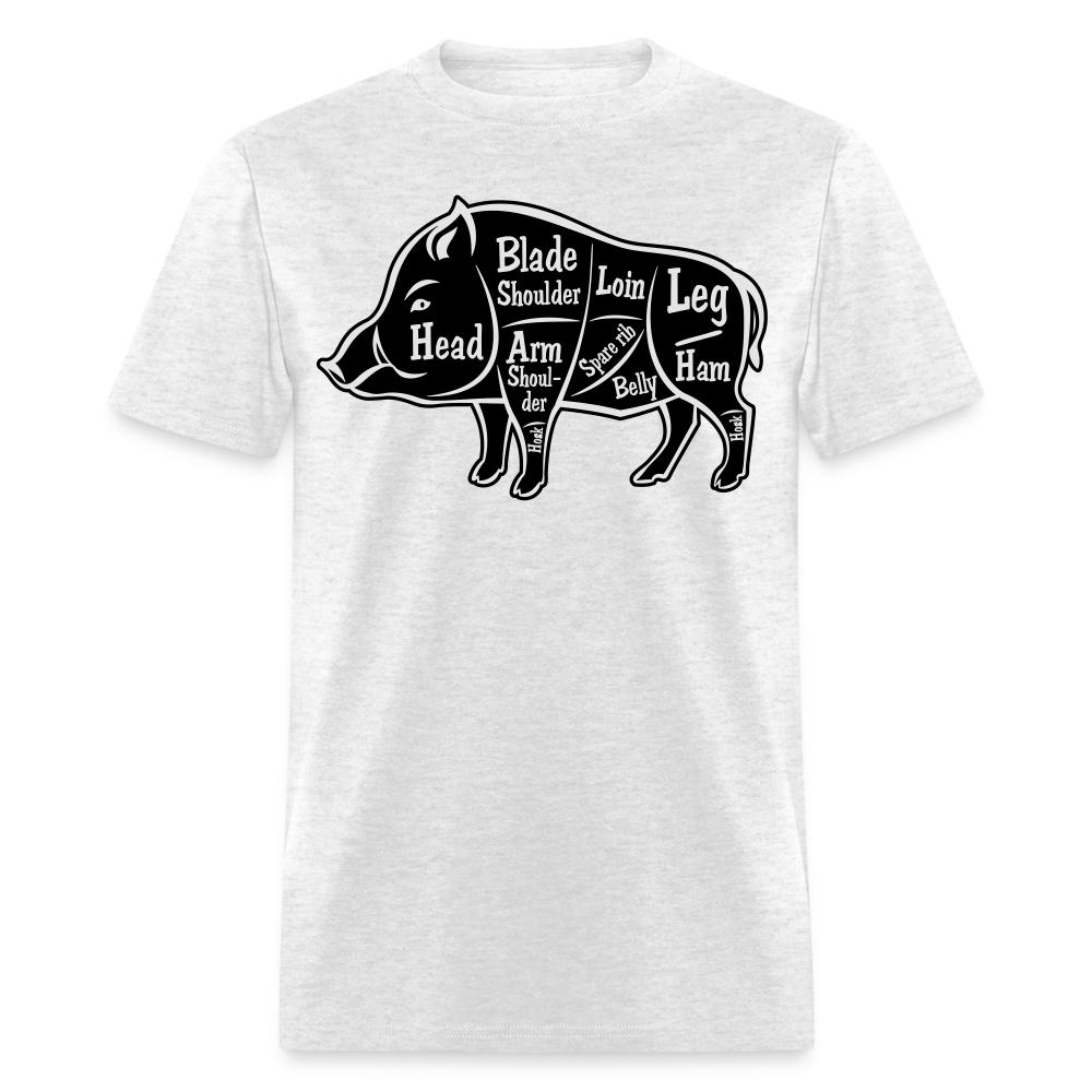 Boar Butcher Cut Unisex Classic T-Shirt - light heather gray