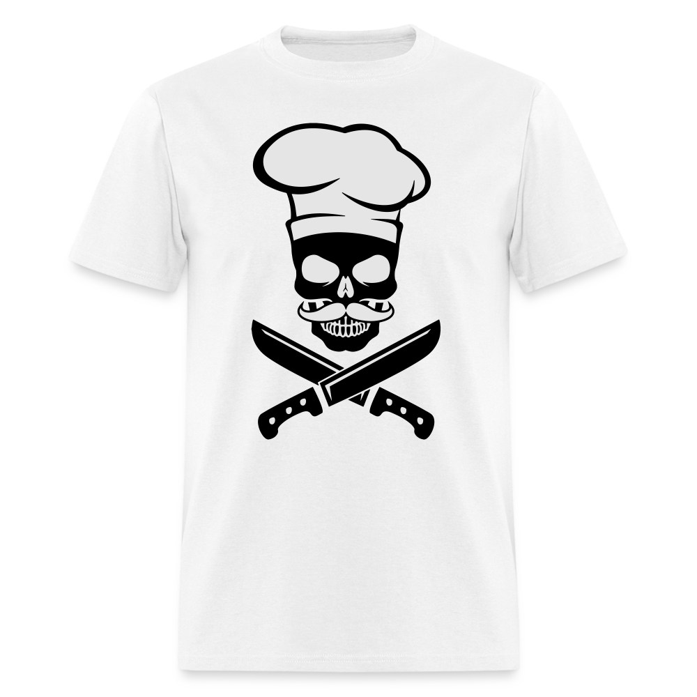 Skull Chef Classic T-Shirt - white