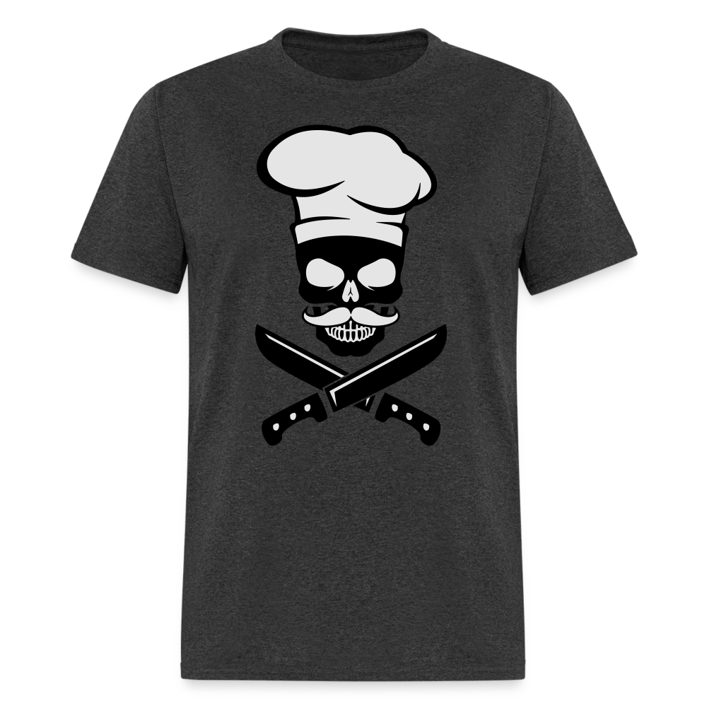 Skull Chef Classic T-Shirt - heather black