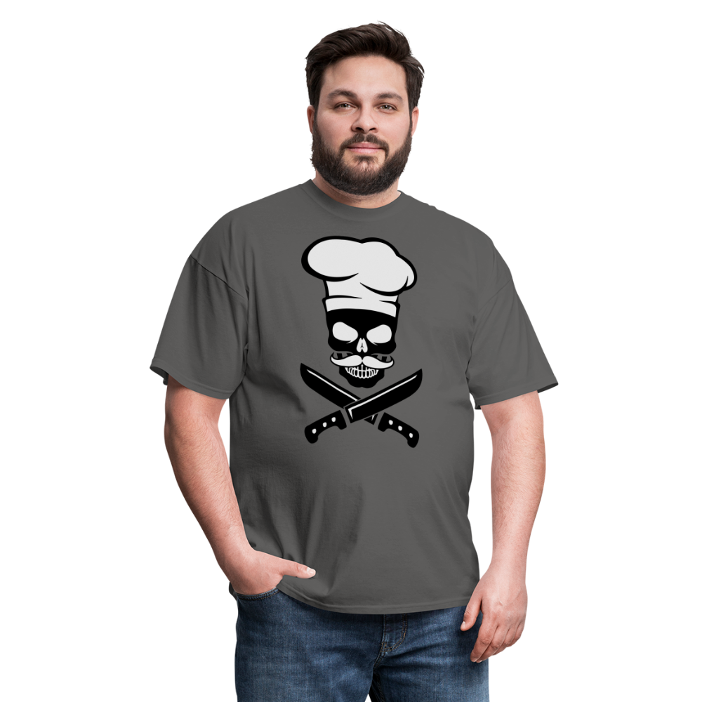 Skull Chef Classic T-Shirt - charcoal