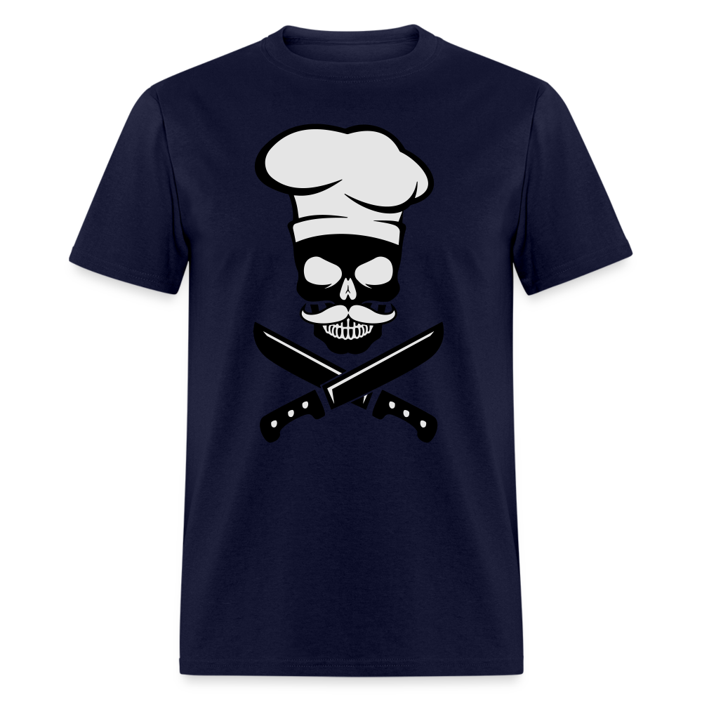 Skull Chef Classic T-Shirt - navy