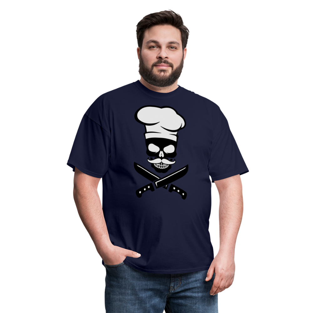 Skull Chef Classic T-Shirt - navy